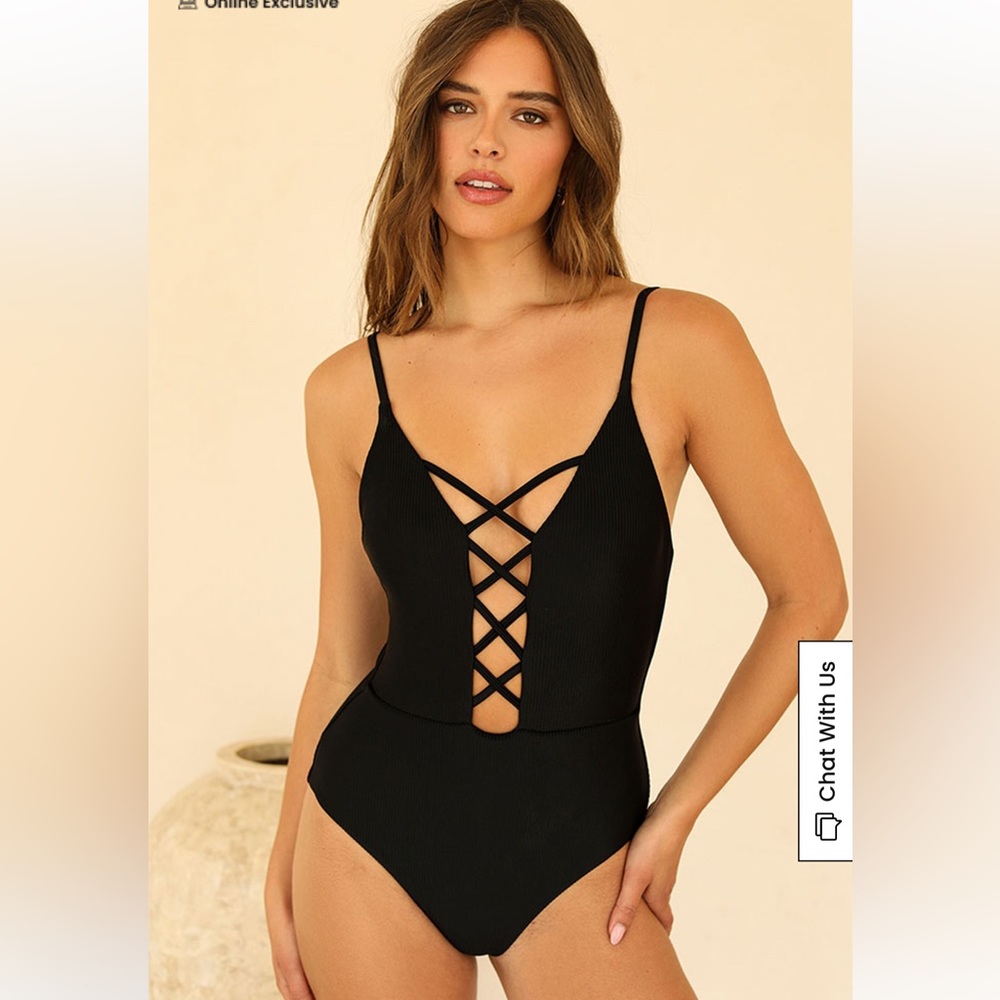 Dippin Daisys Bliss One Piece Swimsuit Size Medium NWT